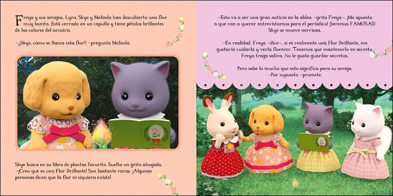 Sylvanian Families. Un cuento - El secreto de Freya  (Tapa dura) 3