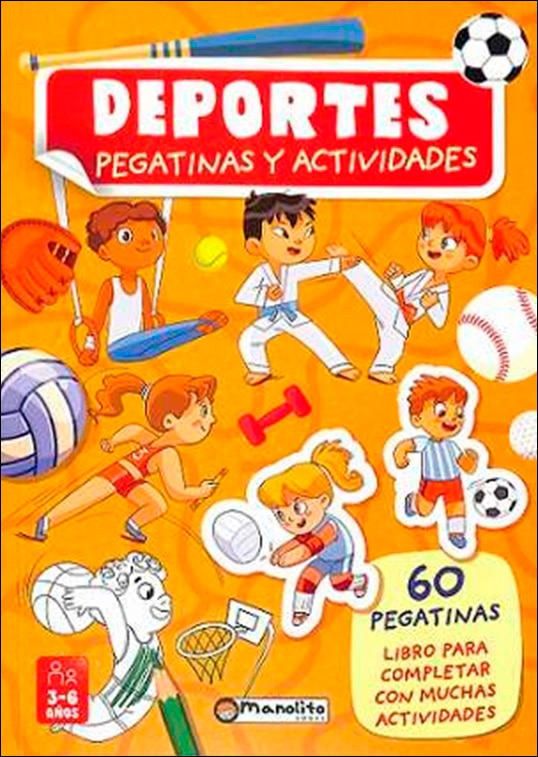 Deportes pegatinas y actividades (Capa dura) 1
