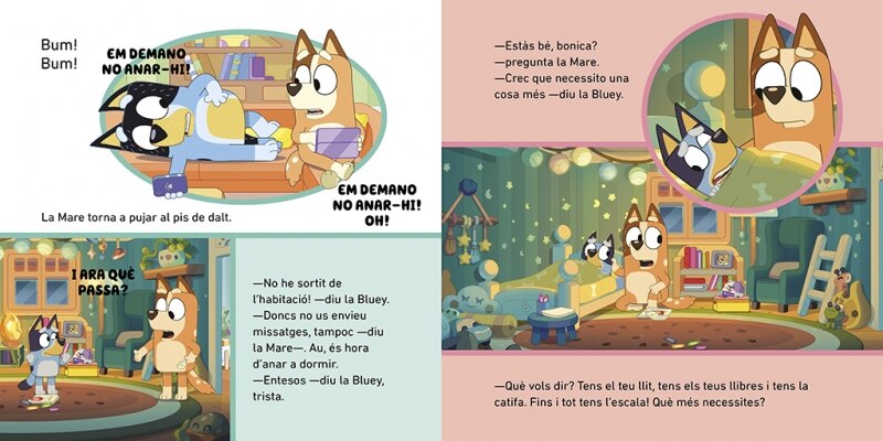 Bluey. Un conte - L'habitació (edició en catalá) (Capa dura) 3