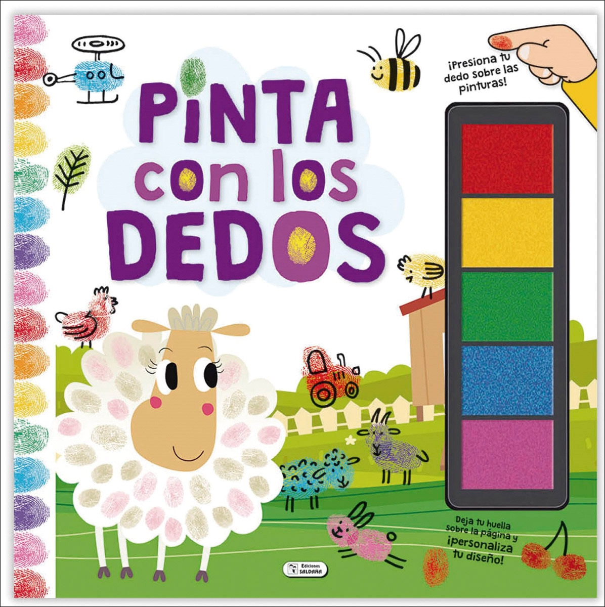 PINTA CON LOS DEDOS - OVEJA 1