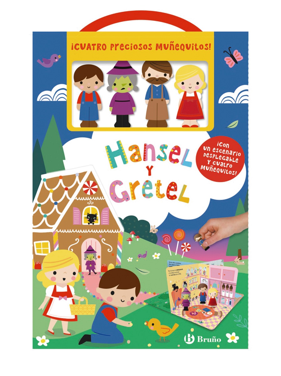 Hansel y Gretel: ¡Con un escenario desplegable y cuatro muñequitos! (Capa dura) 1