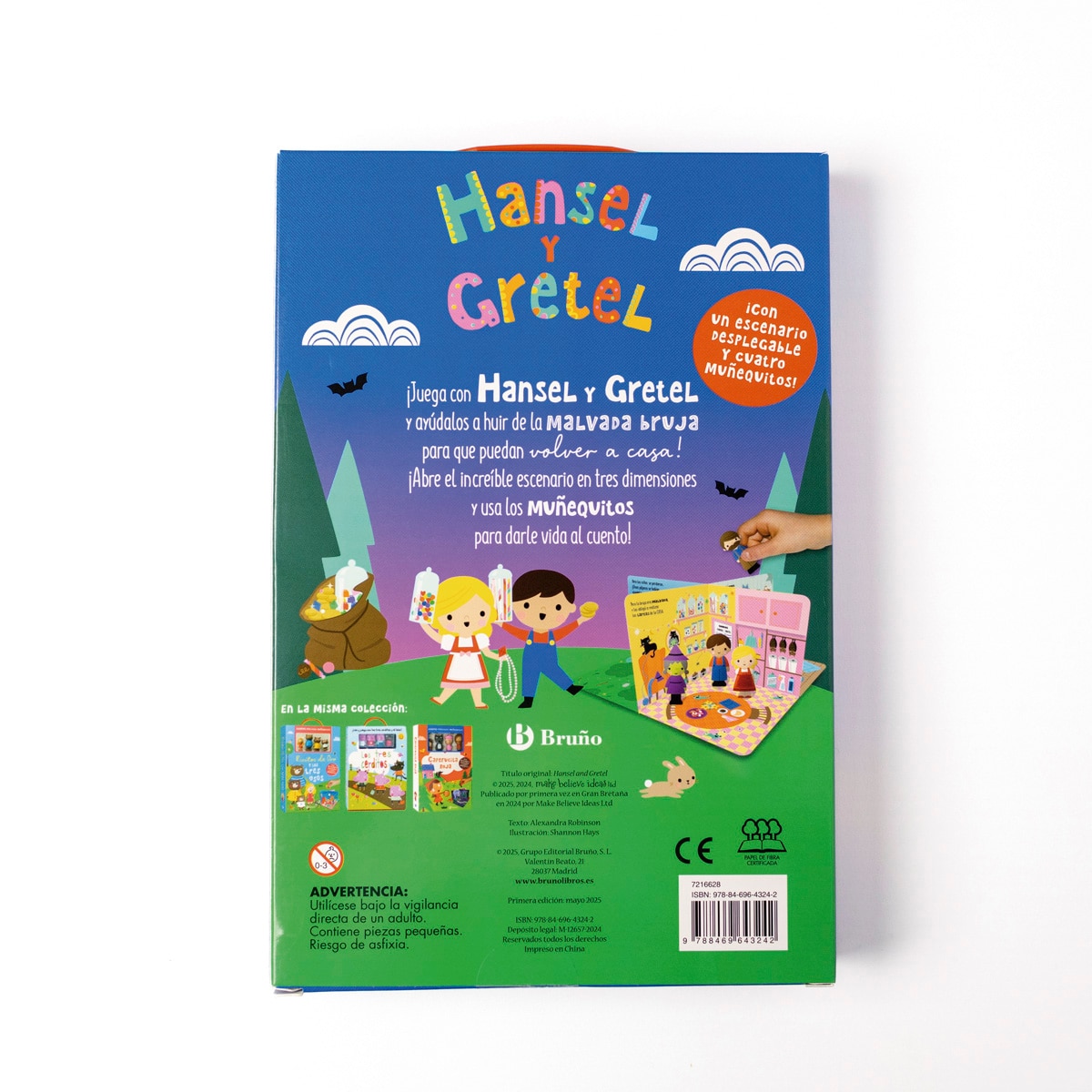 Hansel y Gretel: ¡Con un escenario desplegable y cuatro muñequitos! (Capa dura) 2