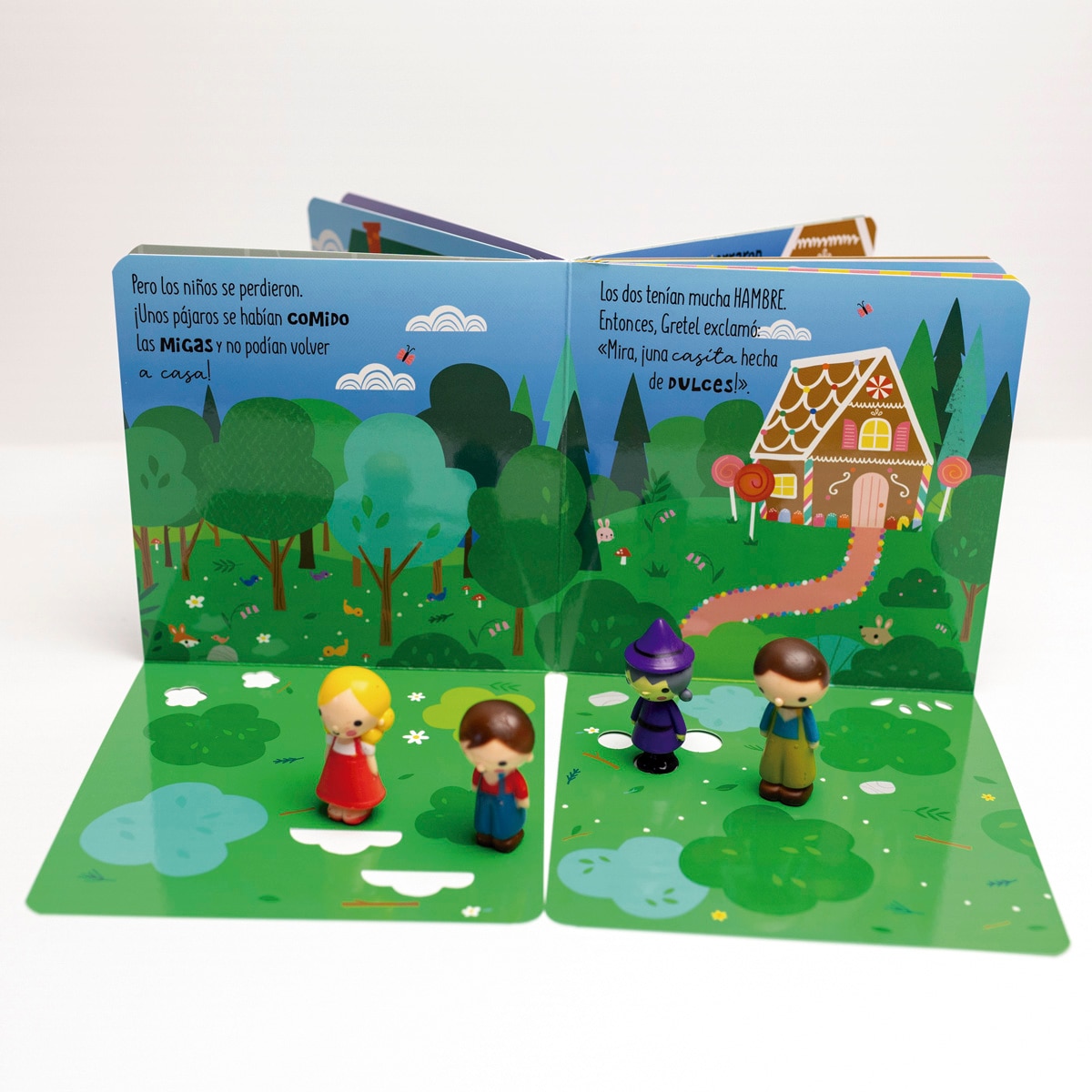Hansel y Gretel: ¡Con un escenario desplegable y cuatro muñequitos! (Capa dura) 5
