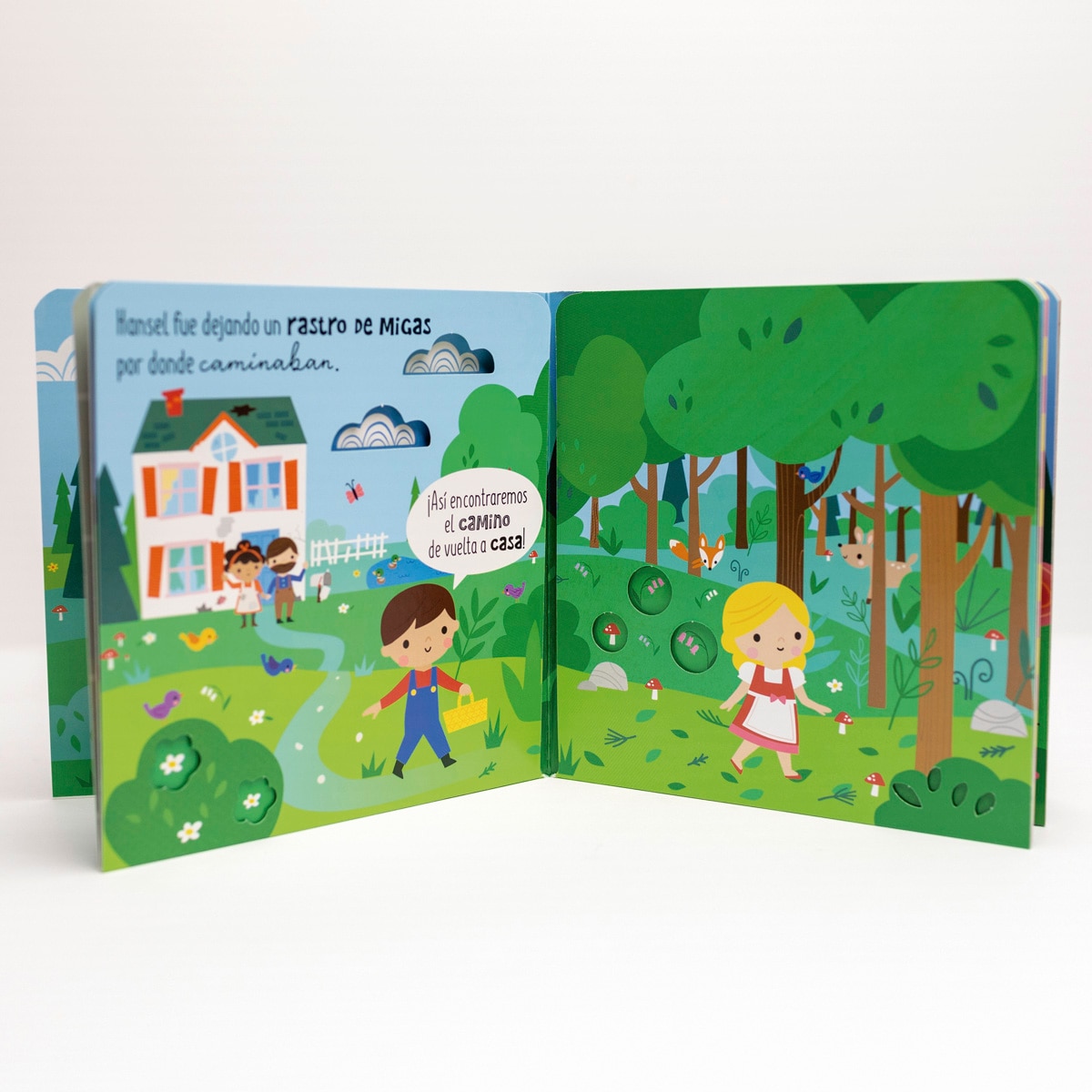 Hansel y Gretel: ¡Con un escenario desplegable y cuatro muñequitos! (Capa dura) 6