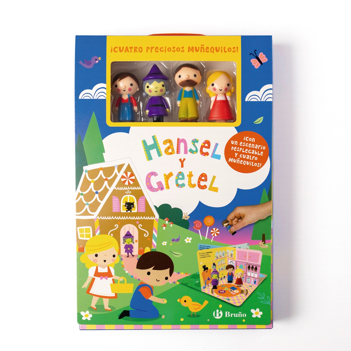Hansel y Gretel: ¡Con un escenario desplegable y cuatro muñequitos! (Capa dura) 8