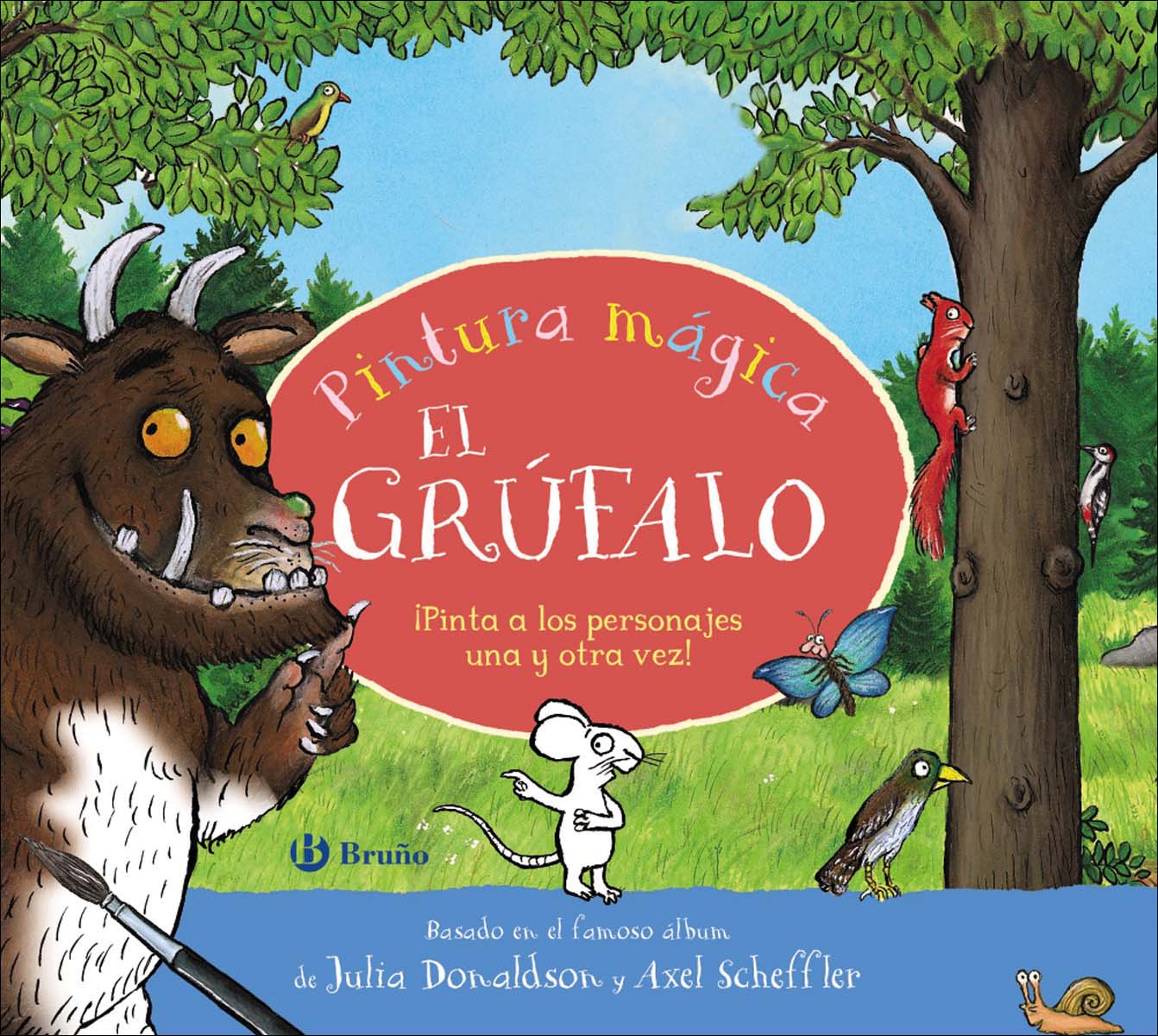 Imagem 0 de Pintura mágica. El grúfalo: ¡Pinta a los personajes una y otra vez!