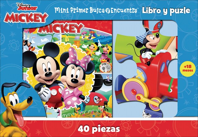 Imagem 0 de MI PRIMER BUSCA Y ENCUENTRA PUZLE MICKEY