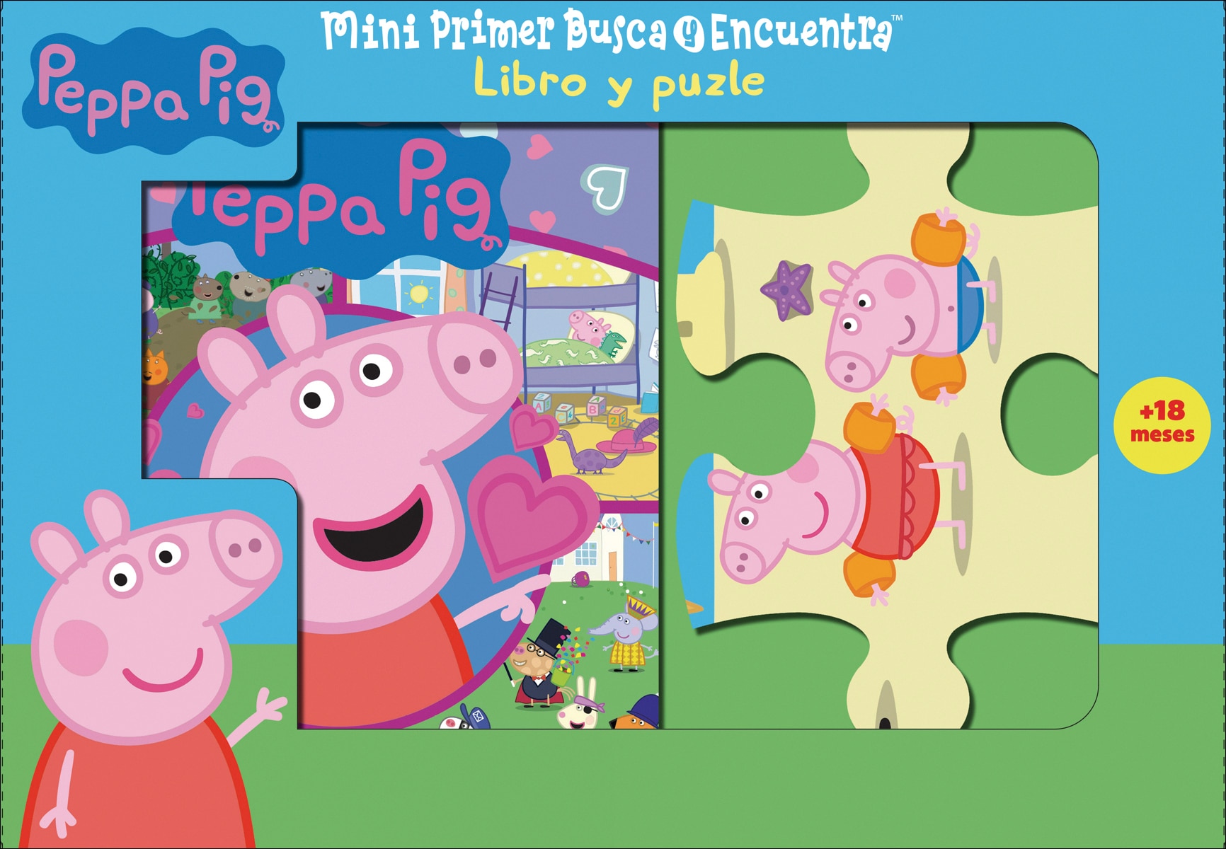 MI PRIMER BUSCA Y ENCUENTRA PUZLE PEPPA PIG 1