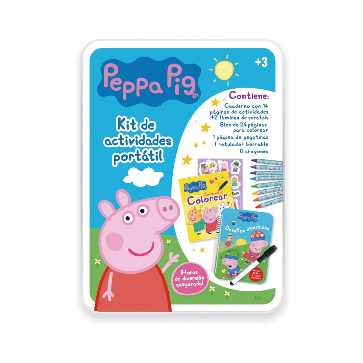 KIT DE ACTIVIDADES PORTÁTIL - PEPPA PIG 1