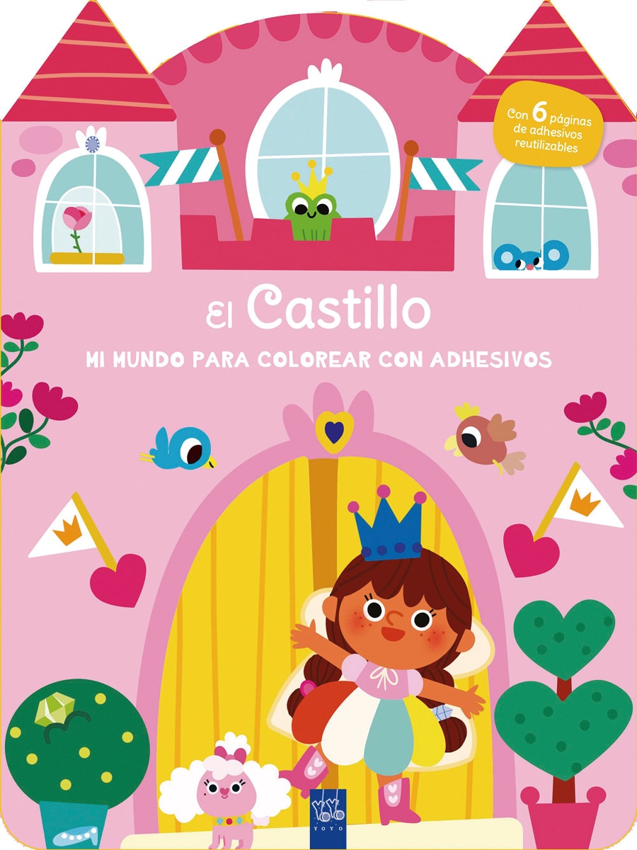 Mi mundo para colorear con adhesivos. El castillo (Capa mole) 1