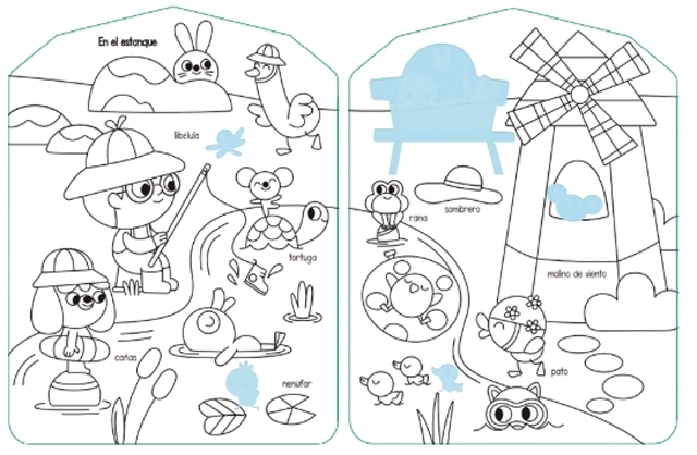 Mi mundo para colorear con adhesivos. La granja (Capa mole) 2