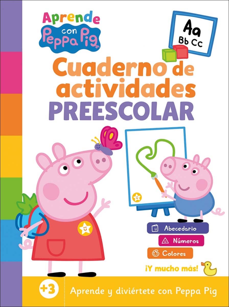 Peppa Pig. Cuaderno de vacaciones - Cuaderno de actividades preescolar (Capa mole) 1