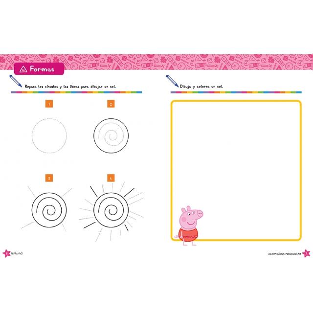 Peppa Pig. Cuaderno de vacaciones - Cuaderno de actividades preescolar (Capa mole) 4