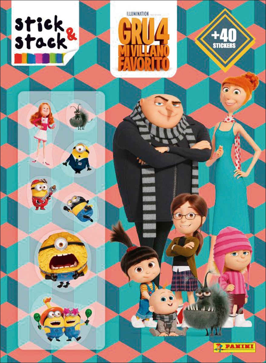 Gru 4 mi villano favorito stick & stack 1