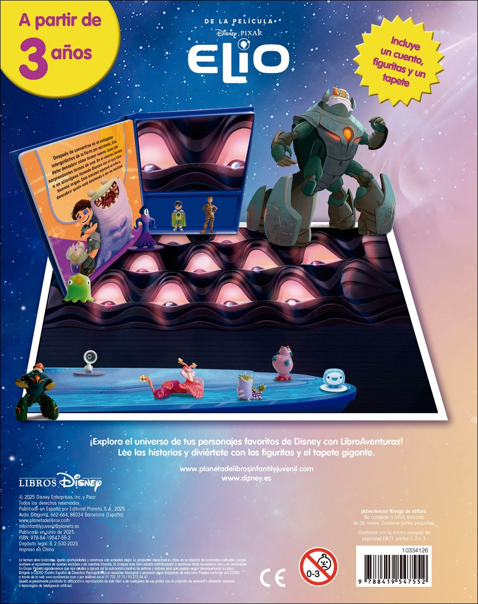 Elio. Libroaventuras: Incluye un cuento, figuritas y un tapete 2