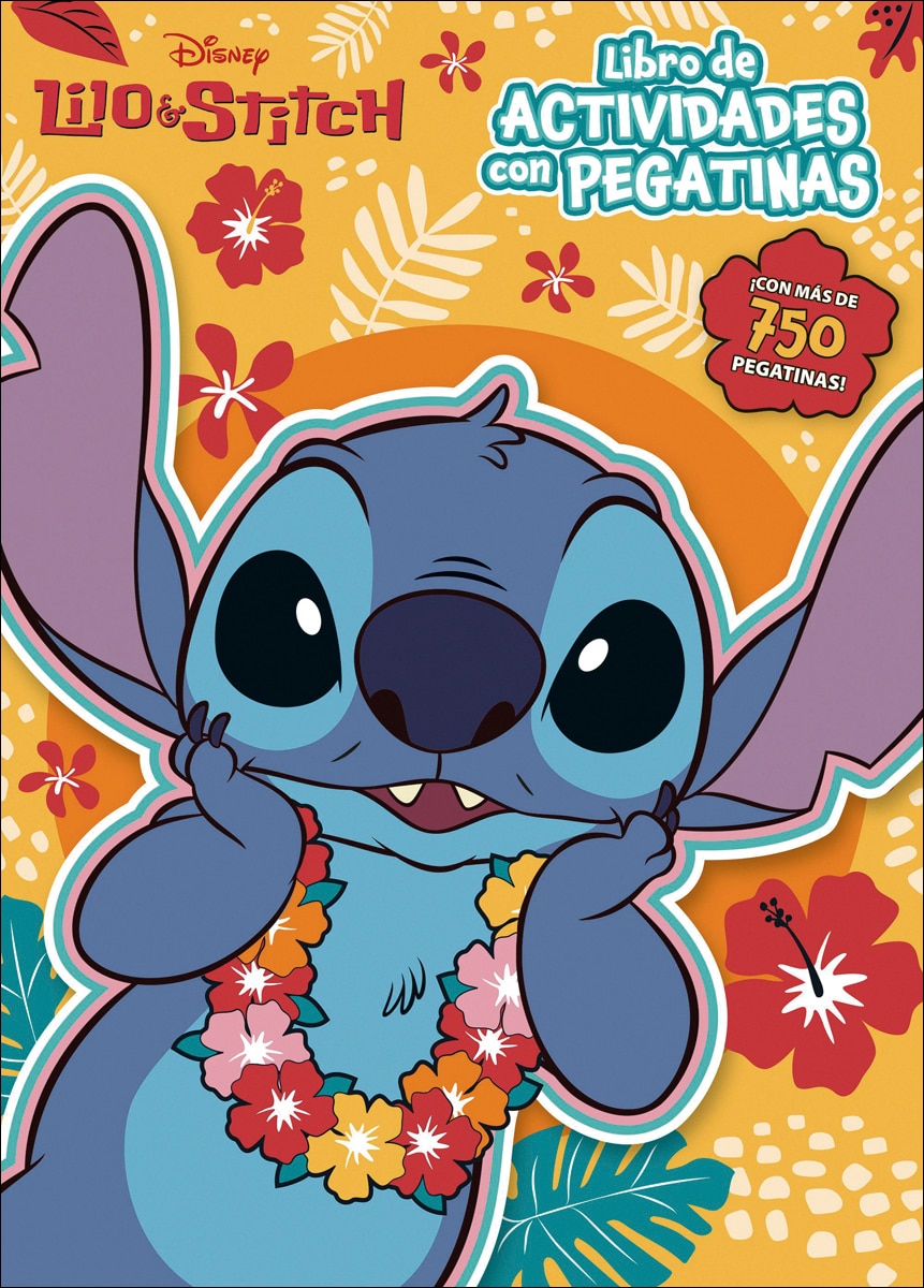 Imagen 0 de Lilo & Stitch. Libro de actividades con pegatinas: Con más de 750 pegatinas  (Tapa blanda)