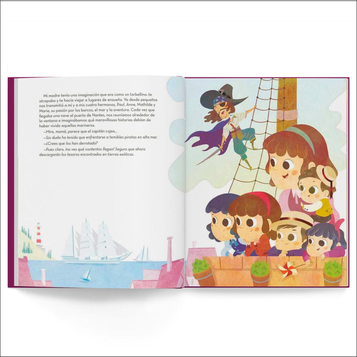 Julio Verne: El escritor que imaginó el futuro / Libro infantil con juegos y actividades extra / Cuentos para niños para conocer a los gr (Capa dura) 3