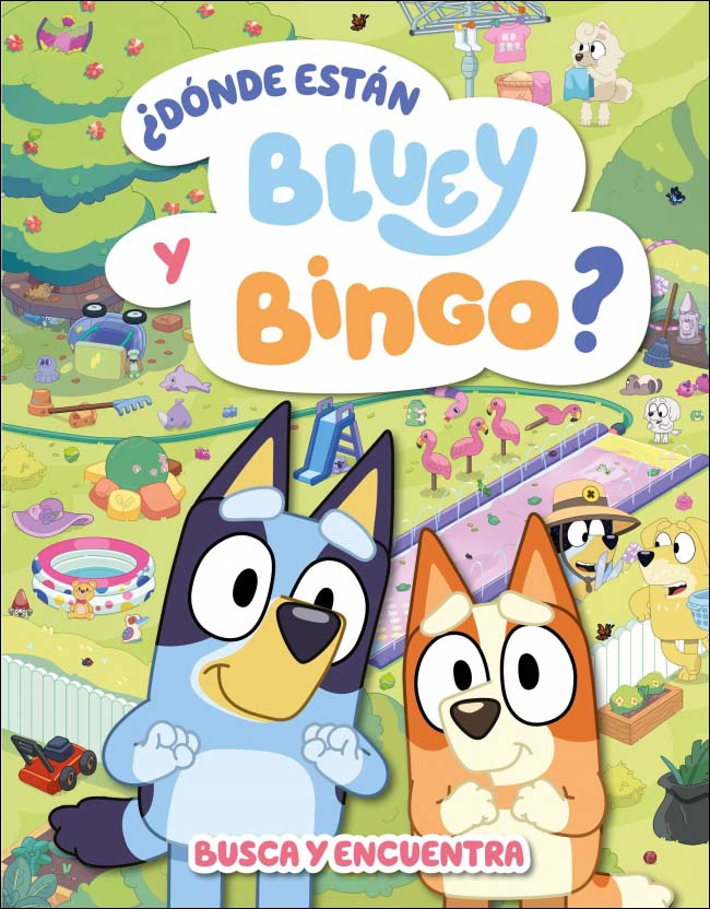 Imagem 0 de Bluey. Actividades - ¿Dónde están Bluey y Bingo? (Edición en español): Busca y encuentra (Capa dura)