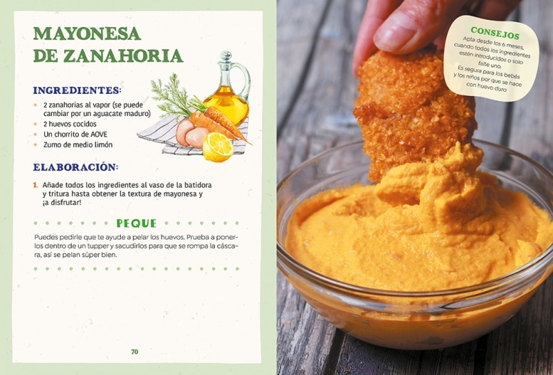 ¡Así como de todo!: Un recetario para cocinar con tu peque y animarle a descubrir nuevos alimentos (Capa mole) 4