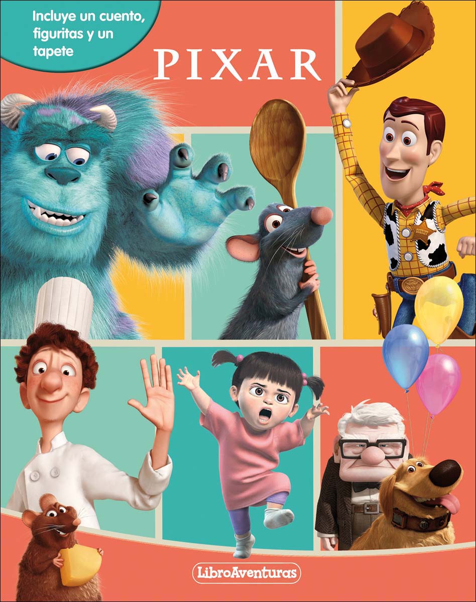 Imagem 0 de Pixar. Libroaventuras: Incluye un cuento, figuritas y un tapete