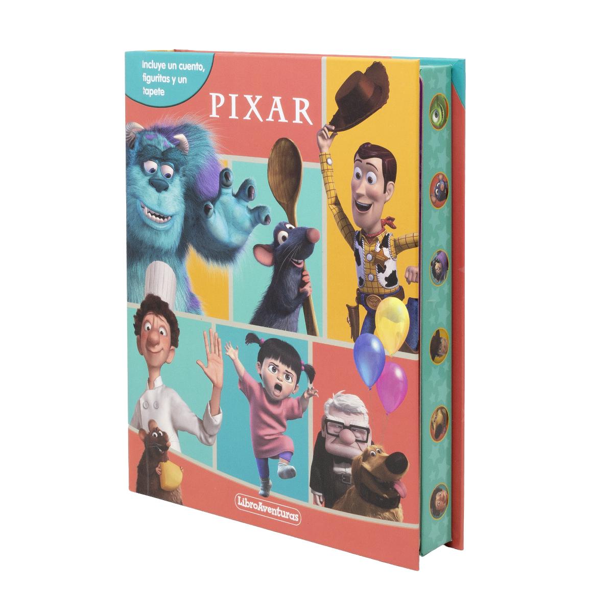 Pixar. Libroaventuras: Incluye un cuento, figuritas y un tapete 3