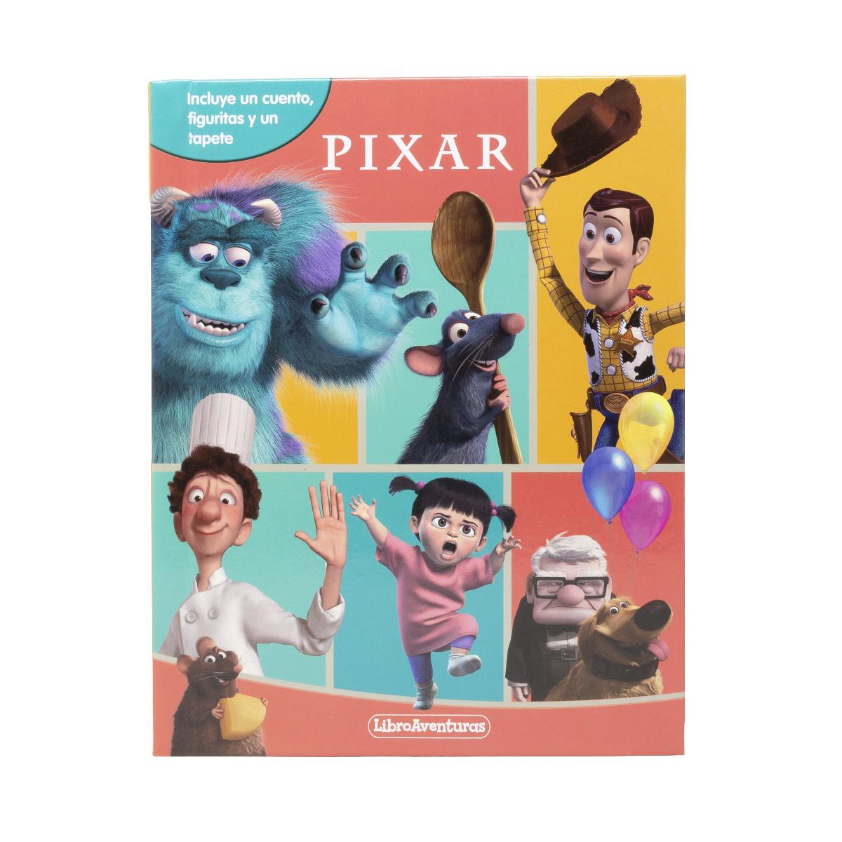 Pixar. Libroaventuras: Incluye un cuento, figuritas y un tapete 4