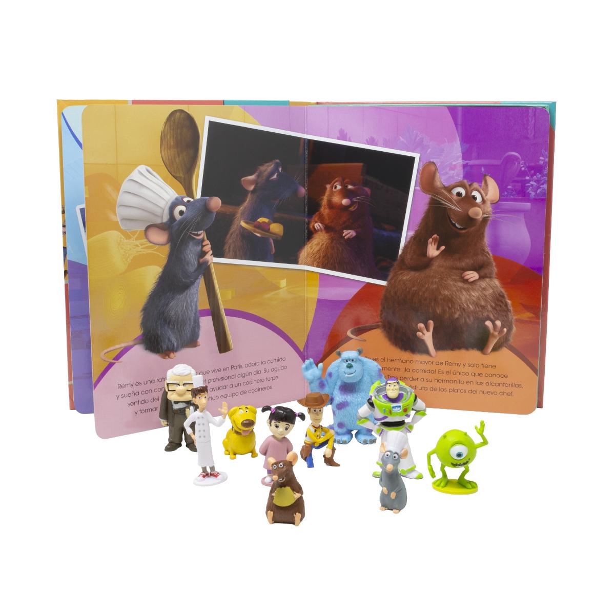 Pixar. Libroaventuras: Incluye un cuento, figuritas y un tapete 5