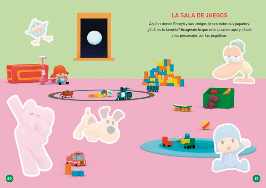 Pocoyó. Actividades - Súper pegatinas. Hora de Jugar. ¡Con más de 1.000 pegatinas! (Capa mole) 5