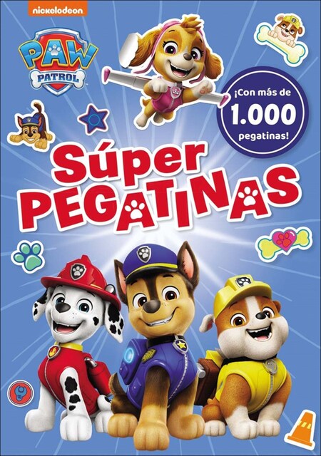 Imagem 0 de Paw Patrol | Patrulla Canina. Actividades - Súper pegatinas. ¡Con más de 1.000 pegatinas! (Capa mole)