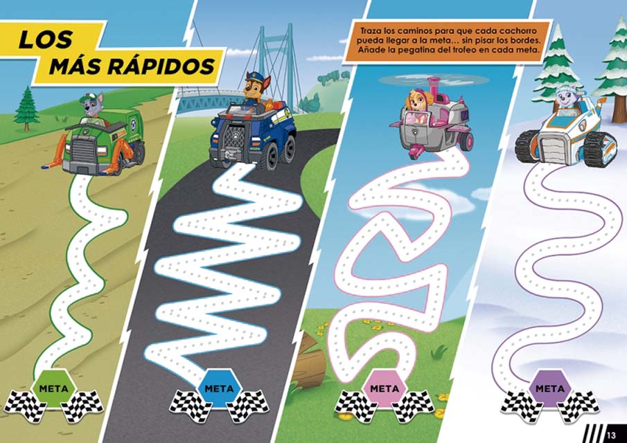 Paw Patrol | Patrulla Canina. Actividades - Súper pegatinas. ¡Con más de 1.000 pegatinas! (Tapa blanda) 5