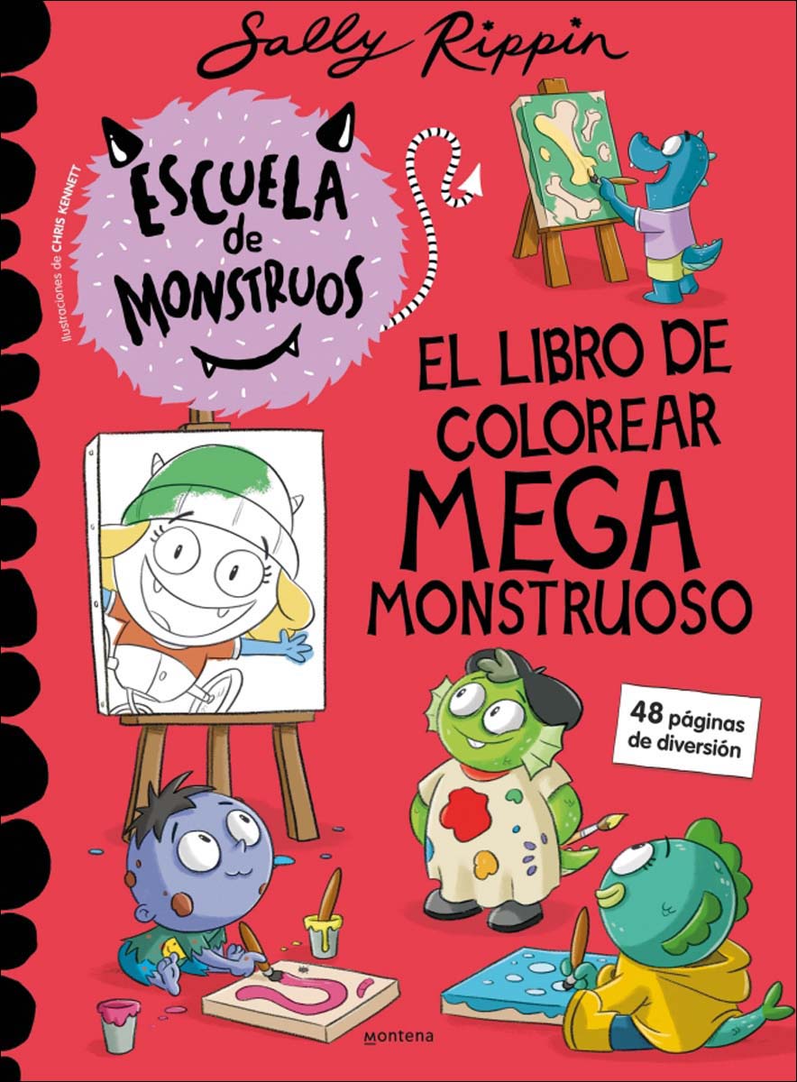 Escuela de Monstruos - El libro de colorear megamonstruoso (Capa mole) 1