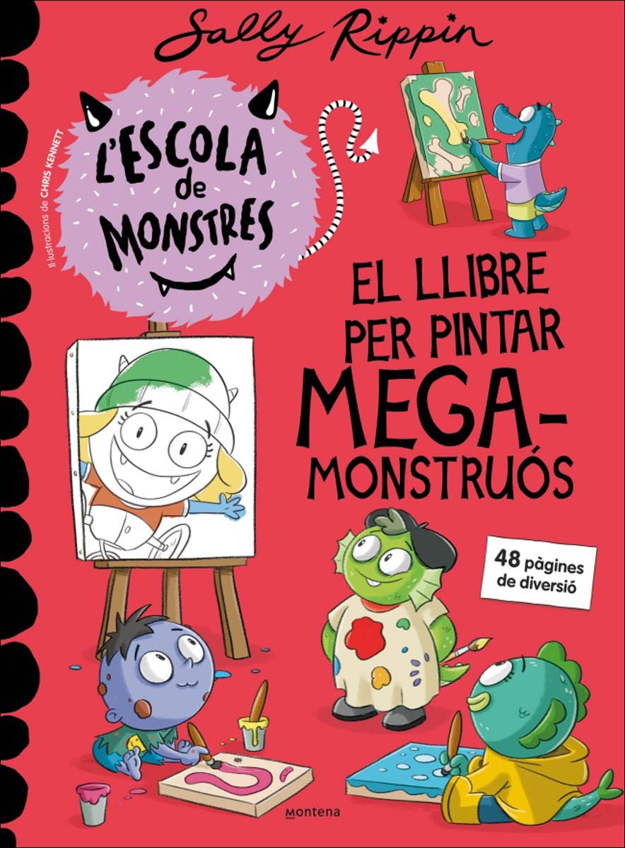 Imagem 0 de L'Escola de Monstres - El llibre per pintar megamonstruós (Capa mole)