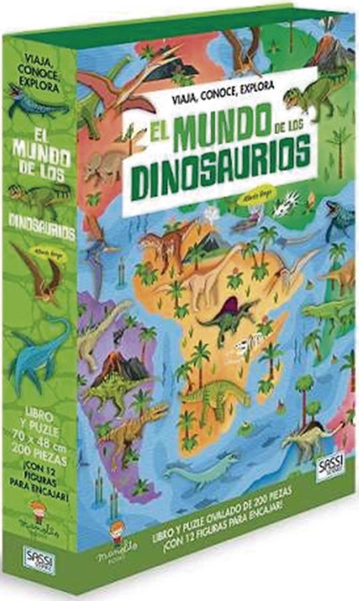 Imagem 0 de El mundo de los dinosaurios: Puzle - El Mundo de los Dinosaurios (Capa dura)