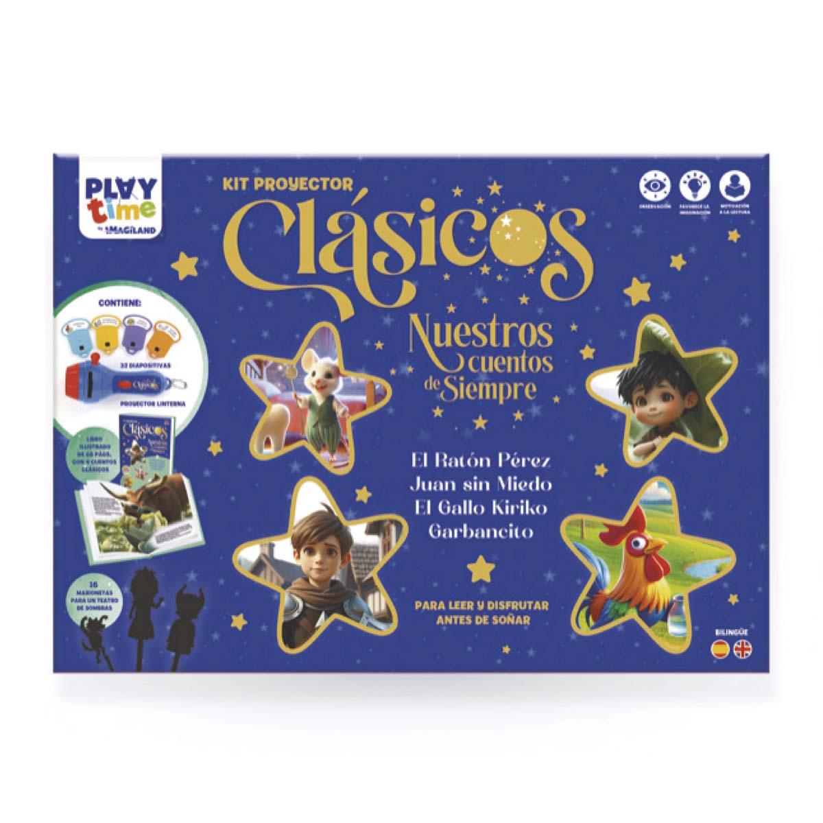 KIT PROYECTOR CLASICOS - CUENTOS DE SIEMPRE 1