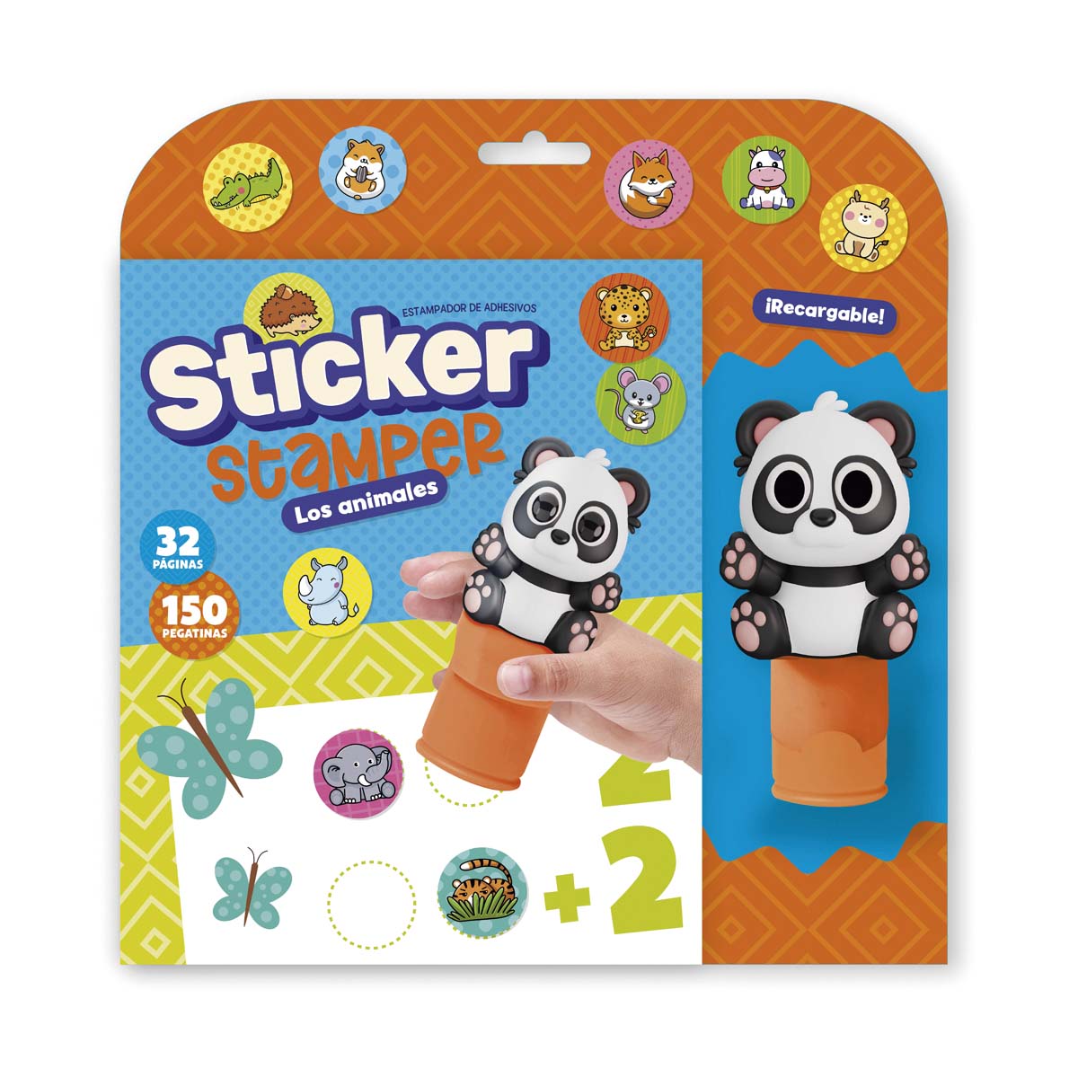 STICKER STAMPER - ANIMALES (FORMATO BLISTER) 1