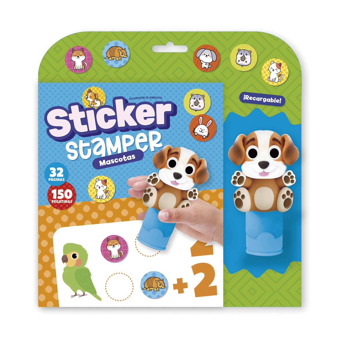 STICKER STAMPER - MASCOTAS (FORMATO BLISTER) 1