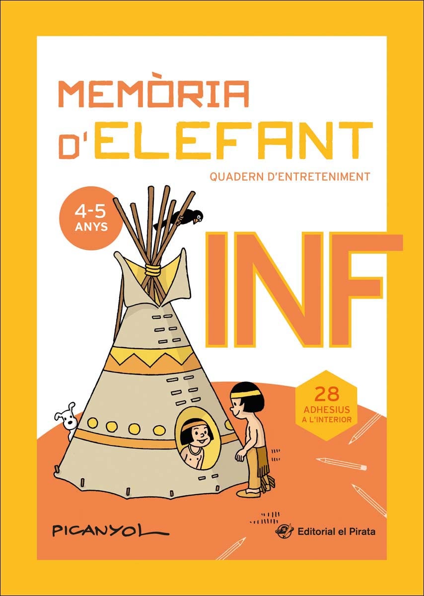 Imagem 0 de Memòria d'elefant Infantil: quadern de vacances: Jocs per a nens de 4 i 5 anys: Segon cicle d'infantil: Quadern de vacances: Quadern d'activitats: Qu