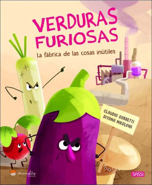 Imagem 0 de Verduras furiosas la fabrica de las cosas inutiles: Libro ilustrado Verduras furiosas 2 (Capa dura)