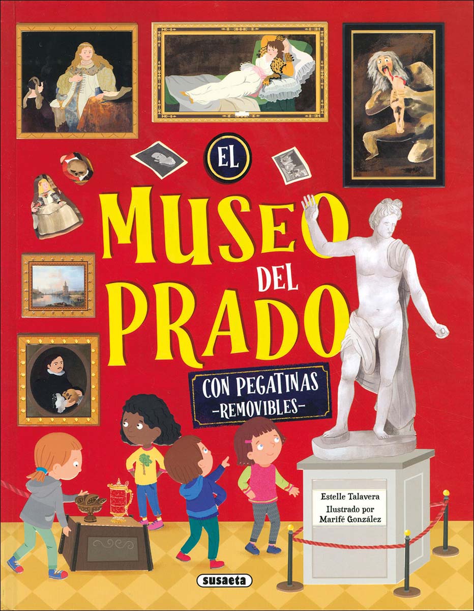 El Museo del Prado con pegatinas 1