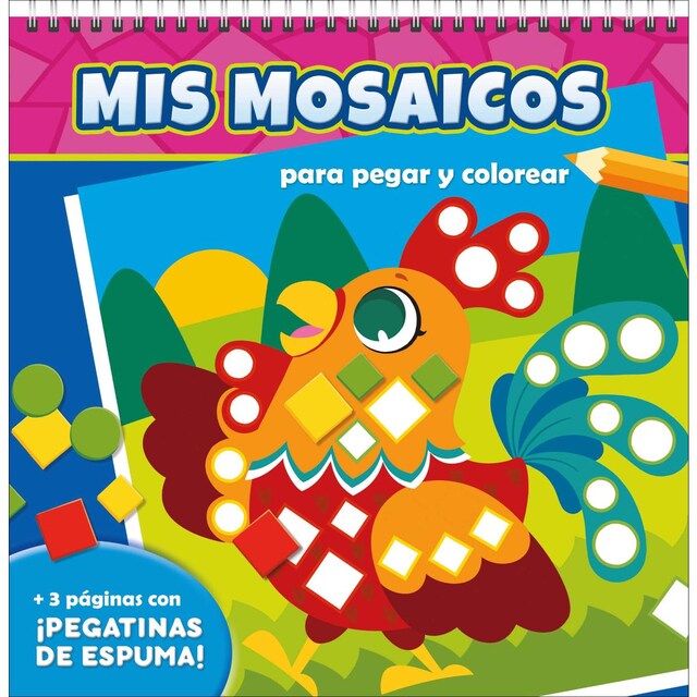 Imagen 0 de MIS MOSAICOS PARA PEGAR Y COLOREAR. ANIMALES DOMÉSTICOS