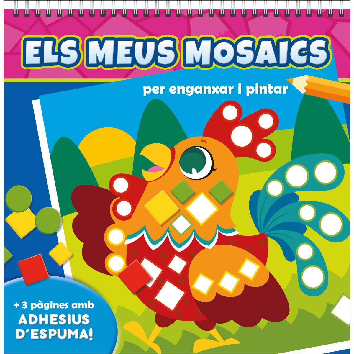 Imagem 0 de ELS MEUS MOSAICS PER ENGANXAR I PINTAR. ANIMALS DOMÈSTICS