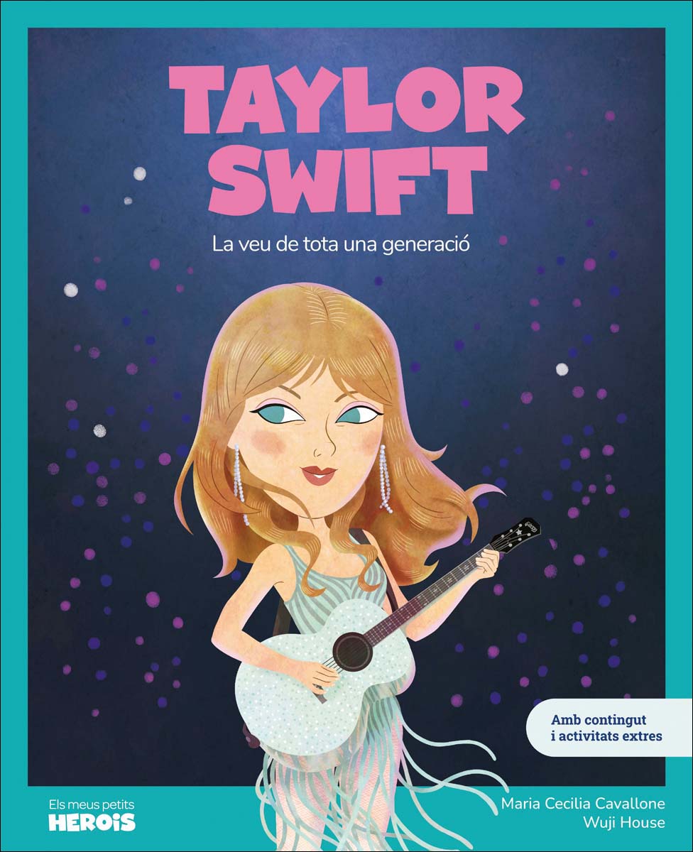 Imagem 0 de Taylor Swift: Inclou un poster de regal / Llibre infantil amb jocs i activitats extra / Contes per a nens per conèixer als grans personat (Capa dura)