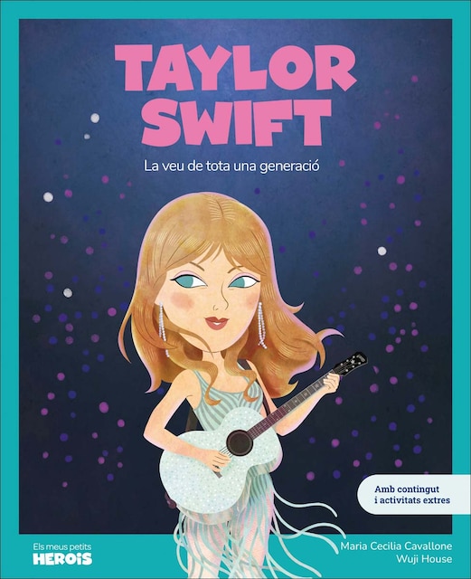 Imagen 0 de Taylor Swift: Inclou un poster de regal / Llibre infantil amb jocs i activitats extra / Contes per a nens per conèixer als grans personat  (Tapa dura)