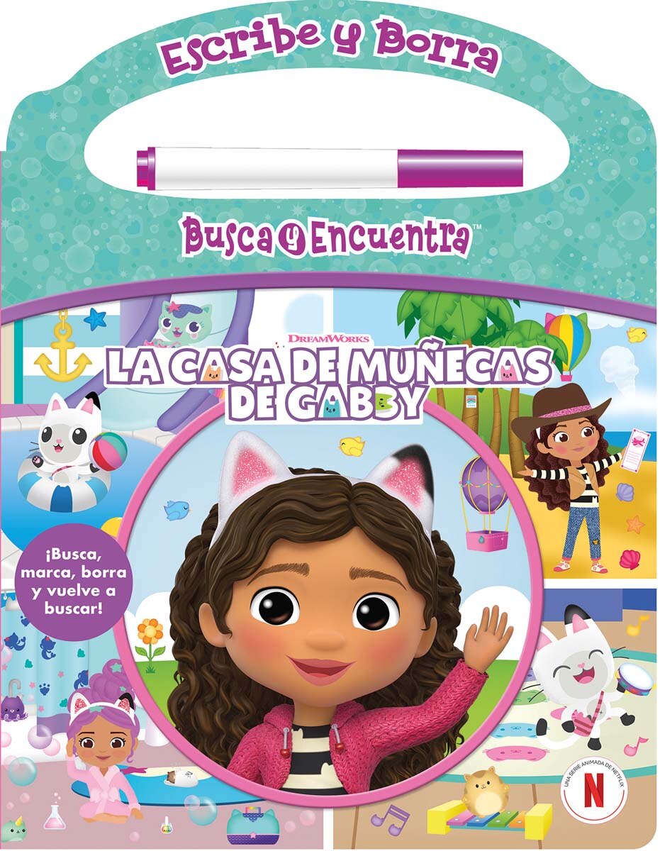 ESCRIBE Y BORRA LA CASA DE MUÑECAS DE GABBY. (Capa dura) 2