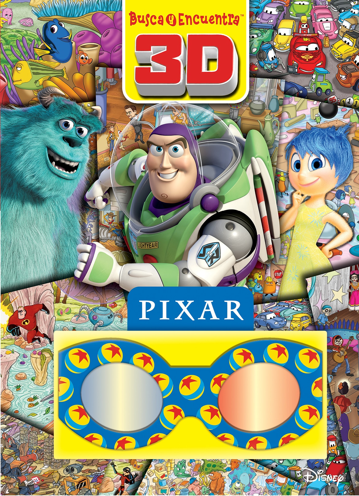 BUSCA Y ENCUENTRA 3D PIXAR (Capa dura) 1