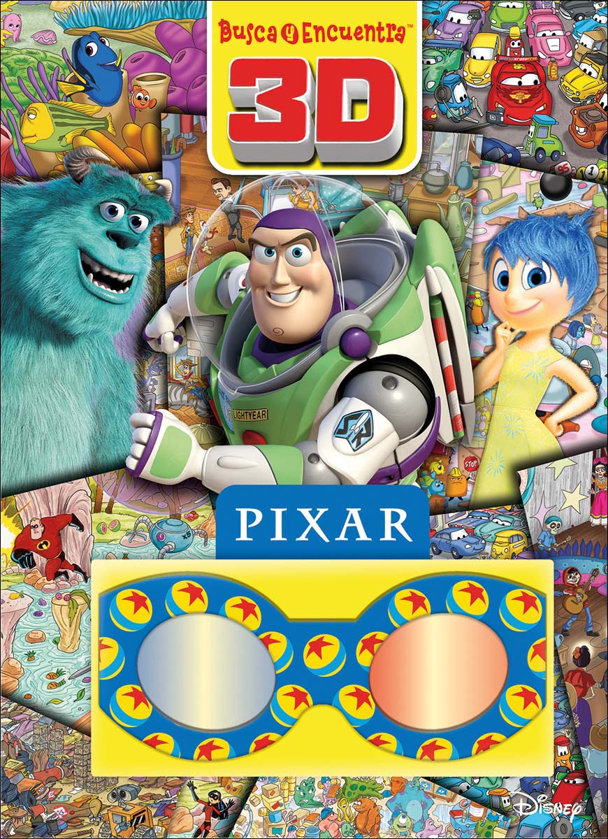 BUSCA Y ENCUENTRA 3D PIXAR (Capa dura) 2