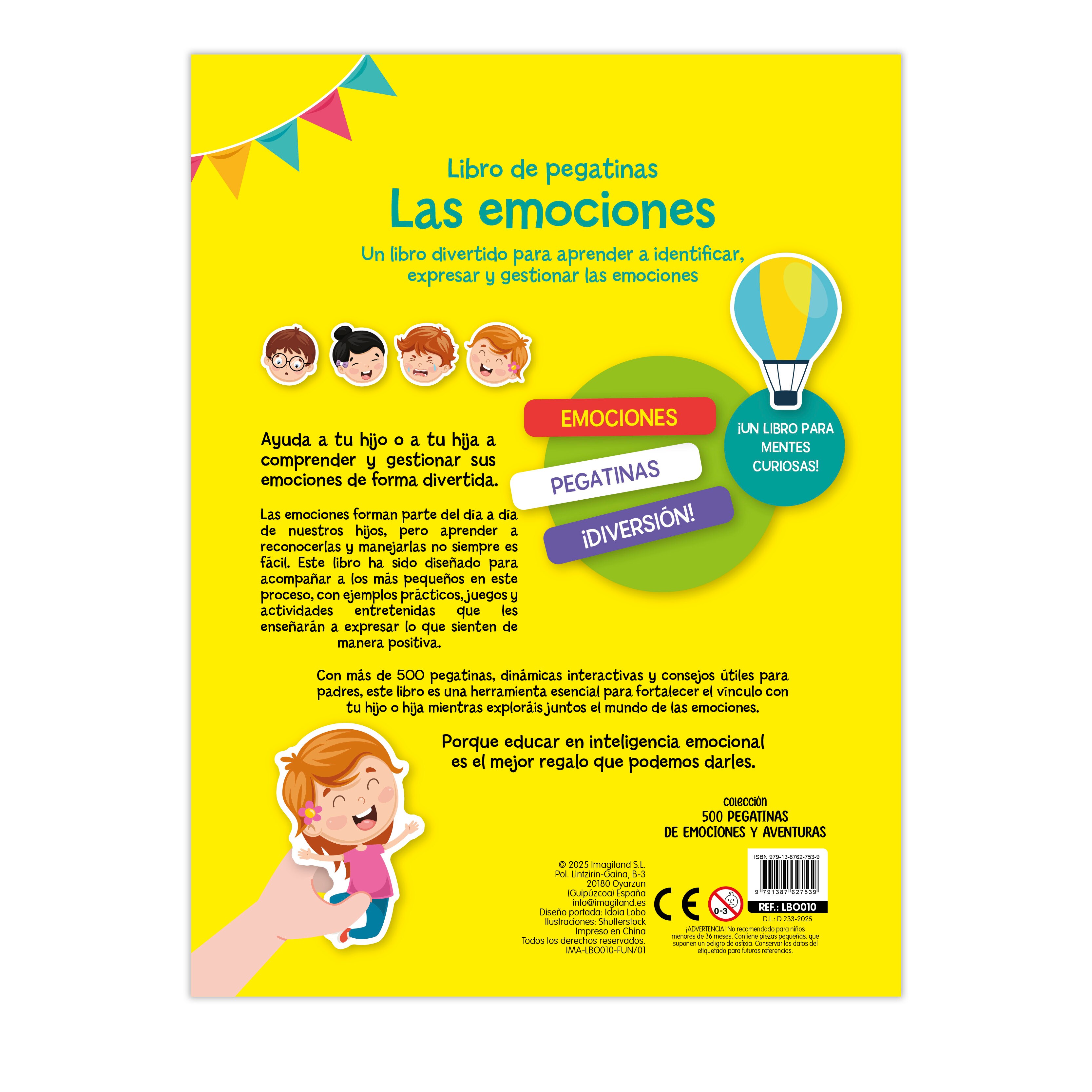 500 PEGATINAS DE EMOCIONES Y AVENTURAS 2