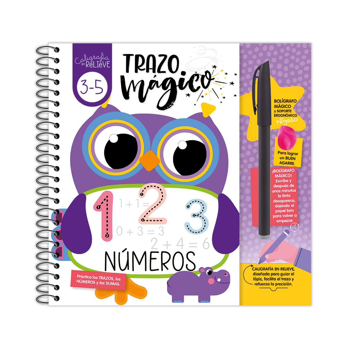 Imagen 0 de CALIGRAFIA EN RELIEVE - NUMEROS