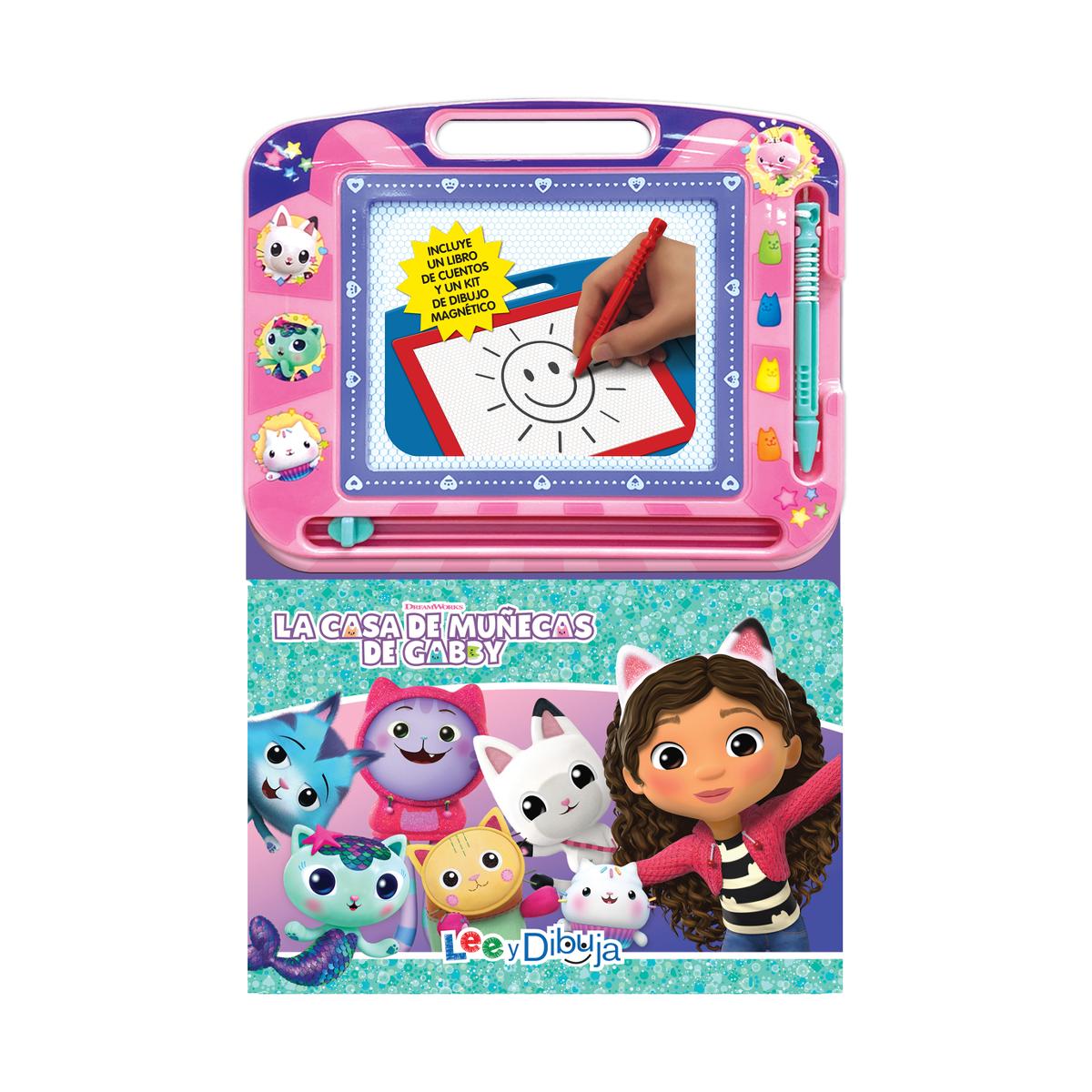 La casa de muñecas de gabby libro+pizarra magnéti 1
