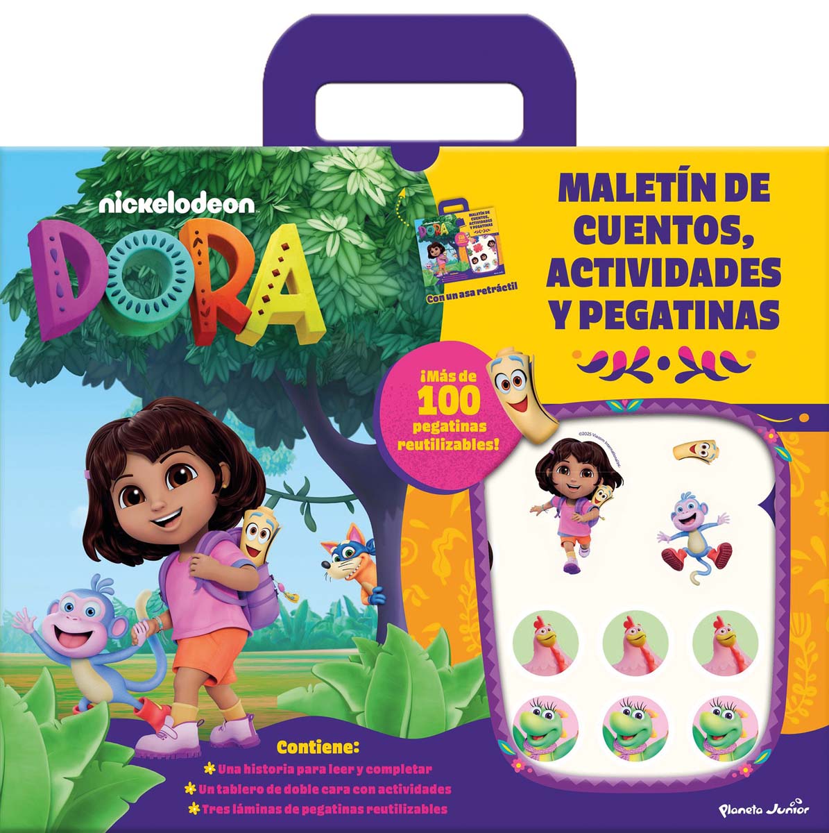 Imagem 0 de Dora. Maletín de cuentos, actividades y pegatinas